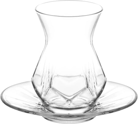 Lexroo Alya 12'Li Çay Seti, Lv-Alyas1, LV-ALYAS112 adet (1'li paket), Şeffaf