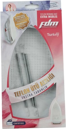 Lexroo Ev Tipi Teflon Parlatmaz Ütü Altlığı