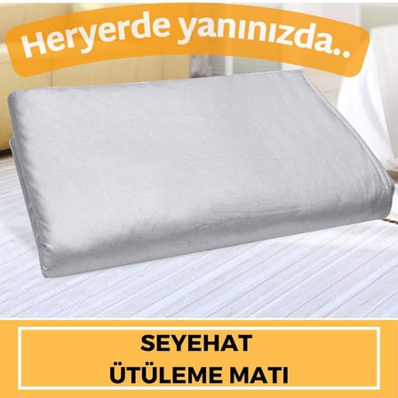 Lexroo BEYLİNİ Ütüleme Matı Masası Kılıfı Örtüsü Bezi, Keçeli