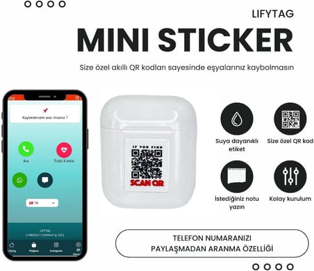 Lexroo Akıllı QR Kimlik - 4 Adet