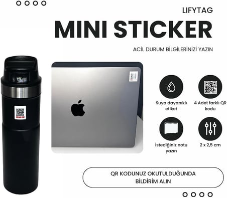 Lexroo Akıllı QR Kimlik - 4 Adet