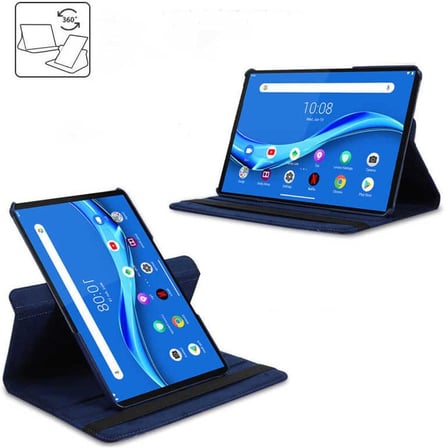 Lexroo Galaxy Tab A8 10.5 SM, X200 (2021) Lexroo Dönebilen Standlı Kılıf, Siyah