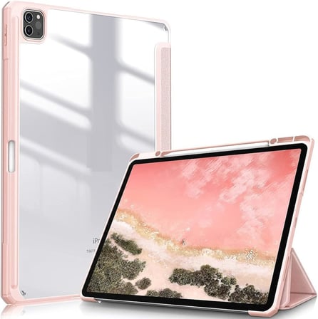 Lexroo iPad Pro 13inç M4/M5 ile uyumlu Kılıf Grafiti Şeffaf Kalem Bölmeli 2024/2025