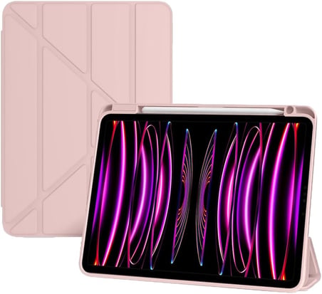 Lexroo iPad Pro 13inç M4/M5 ile uyumlu Kılıf Grafiti Şeffaf Kalem Bölmeli 2024/2025