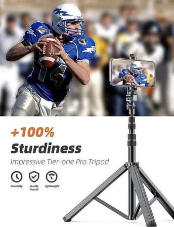 Lexroo NP688 210 cm Tripod ve Monopod Özellikli Kullanımı Kolay ve Pratik iç ve Dış Mekan Fotoğraf