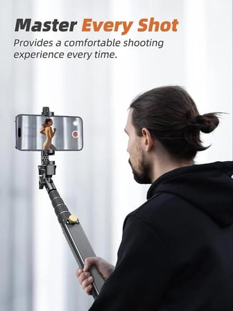Lexroo NP688 210 cm Tripod ve Monopod Özellikli Kullanımı Kolay ve Pratik iç ve Dış Mekan Fotoğraf