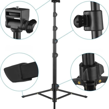 Lexroo NP588 170 cm Işık Tripodu Tripod ve Monopod Özellikli Kullanımı Kolay ve Pratik iç ve Dış