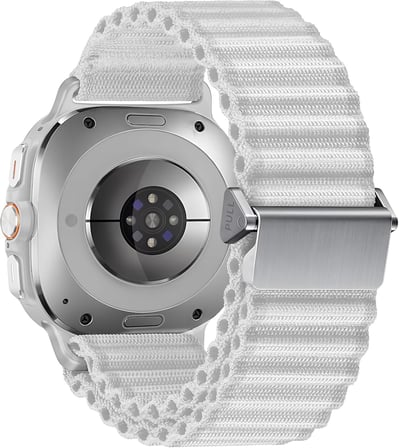 Lexroo Samsung Galaxy Watch Ultra 47mm ile Uyumlu Delikli Model Trail Loop Yumuşak ve Hafif Kumaş