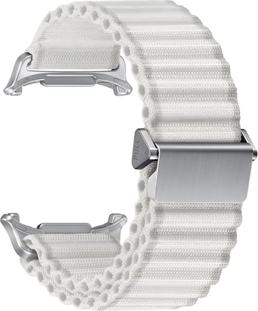 Lexroo Samsung Galaxy Watch Ultra 47mm ile Uyumlu Delikli Model Trail Loop Yumuşak ve Hafif Kumaş