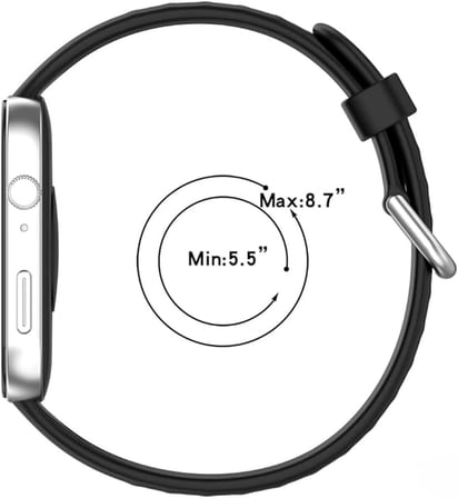 Lexroo Huawei Watch Fit 3 ile Uyumlu Silikon Saat Kordonu, Yumuşak TPU Akıllı Saat Kayışı