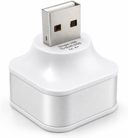 Lexroo USB Hub 3 Portlu Çoklayıcı Adaptör Bilgisayar ve Laptop için USB 2.0 Çoklayıcı Adaptör 6075