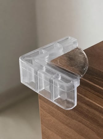 Lexroo 4 Adet Köşe Koruyucu Slikon, Bebek ve Çocuk Güvenliği için Koruyucu