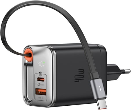 Lexroo CH-4281 40W Gan Typec Kablolu Hızlı Şarj Adaptörü