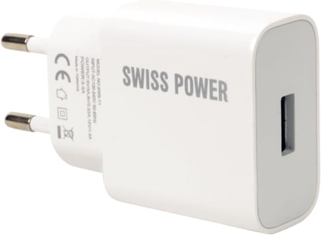 Lexroo Swiss Power 18w 3.0 Lightning ile Uyumlu Hızlı Şarj Seti SWS-A1 - Beyaz