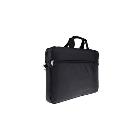 Lexroo PLM Drexel 6100 Laptop Çantası 15.6 İnç Su Geçirmez Kumaş 2 Bölmeli Omuz Askılı Siyah