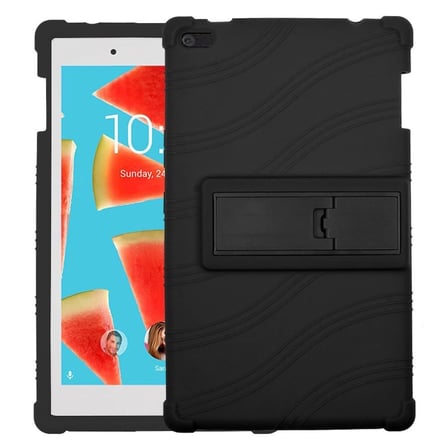 Lexroo Lenovo Tab 4 8 TB-8504 Uyumlu Standlı Silikon Tablet Kılıfı Ultra Koruma
