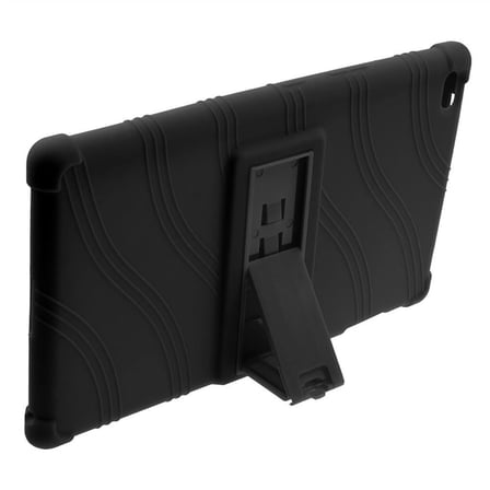 Lexroo Lenovo Tab 4 8 TB-8504 Uyumlu Standlı Silikon Tablet Kılıfı Ultra Koruma