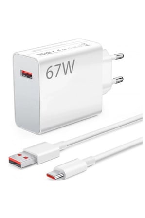 Lexroo OXPower 67W Hızlı Şarj Adaptörü Qualcomm Quick Charge 3.0 Kablolu Set Şarj Cihazı