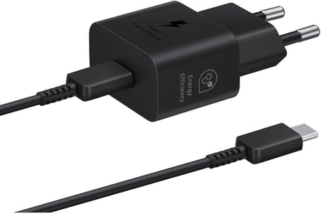 Lexroo 25 Watt Şarj Adaptörü + Kablo Seti, Siyah