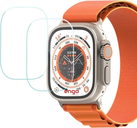 Lexroo Aple Watch Ultra 49mm İle Uyumlu Ekran Koruyucu Çizilmeye Dayanıklı Akıllı Saat Koruması