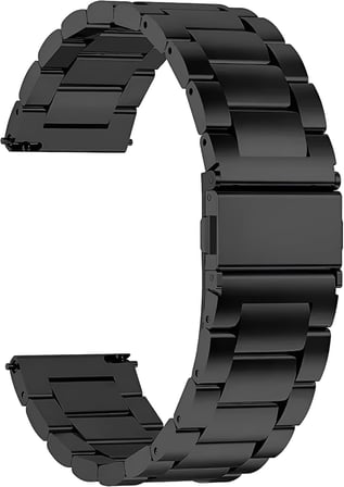 Lexroo 22mm ile Uyumlu Saatler için Paslanmaz Çelik 46mm Baklalı Kordon HUAWEI Watch