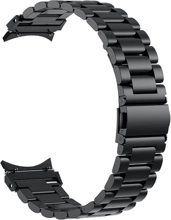 Lexroo Samsung Galaxy Watch 4 44mm Solid Steel Kordon