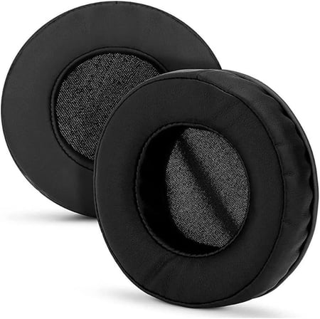 Lexroo Gaming Kulaklık Süngeri 100mm Universal Yuvarlak Kulaklık Pedi 10cm Uyumlu Hafızalı Kulaklık
