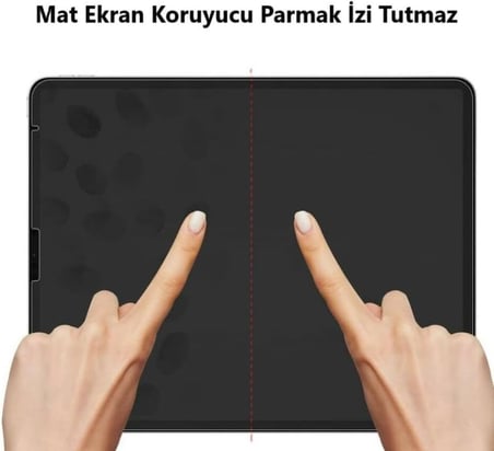 Lexroo Samsung Galaxy Tab S10 Plus İle Uyumlu Mat Ekran Koruyucu 9h Temperli Kırılmaz Esnek Nano Cam