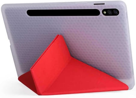 Lexroo Samsung Galaxy Tab S7 FE Lte ile Uyumlu Kılıf Kalem Bölmeli Standlı Akıllı Kapak - Lacivert 1
