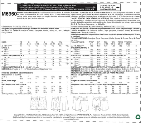 Lexroo 's Patterns Company Kesim deseni, ZZ (LRG-XLG-XXL)