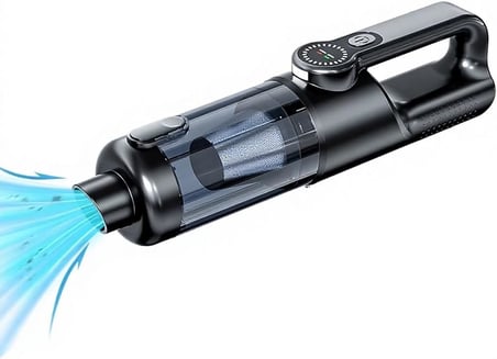 Lexroo Kablosuz El Süpürgesi, 20000 PA Güçlü Emişli, 6000 mAh Şarjlı, Fırçasız Motor, Type-C