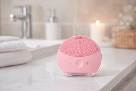 Lexroo Şarjlı Silikon Yüz Temizleme Cihazı,Sonic Titreşimli Yüz Fırçası