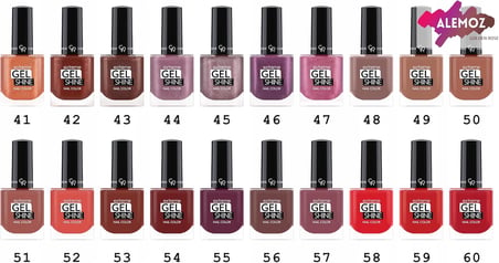 Lexroo Extreme Gel Shine Nail Color - 34 - Jel Görünümlü Parlak Oje 10.2 ml