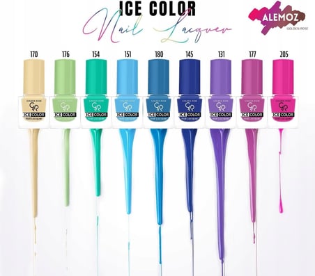 Lexroo Ice Color Nail Lacquer No:129