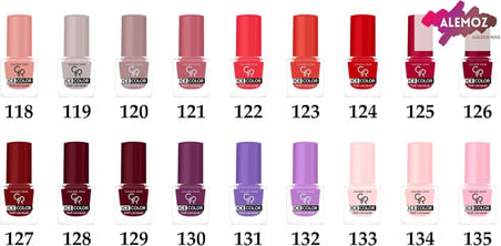 Lexroo Ice Color Nail Lacquer No:129