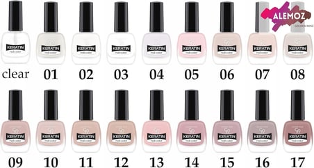 Lexroo Keratin Nail Color Glitter No:411 - Oje