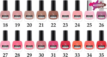 Lexroo Keratin Nail Color Glitter No:411 - Oje
