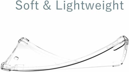 Lexroo iPad Pro 11 1/2/3/4 Nesiller ile Uyumlu Köşe Korumalı Şeffaf Esnek Antishock Kılıf Şeffaf