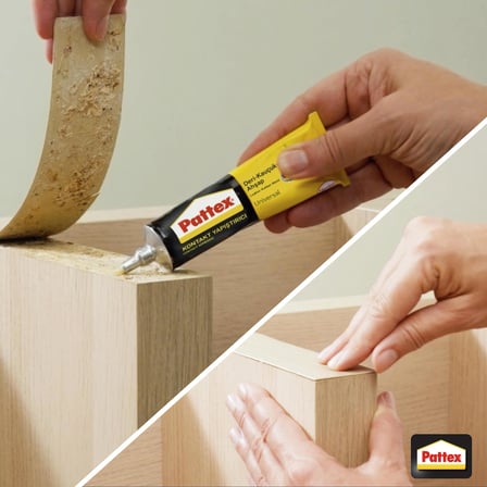 Lexroo Pattex Deri-Kauçuk Ahşap Yapıştırıcı