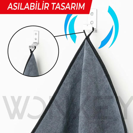 Lexroo Wonkey Sporcu Fitness Antreman Havlusu 30x100 cm