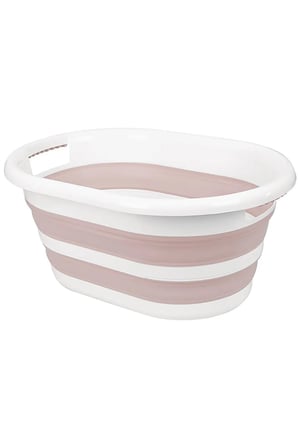 Lexroo Coverest 25 Litre Katlanabilir Silikon Çamaşır Sepeti Akordiyon Katlanır Sele Yer Kaplamayan