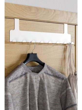 Lexroo Orret Home Metal Mat Siyah Kapı Arkası Askılık