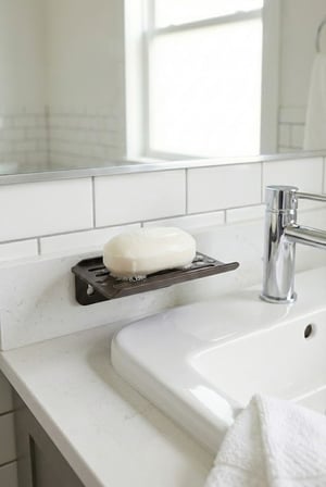 Lexroo Orret Home Yapışkanlı Katı Sabunluk