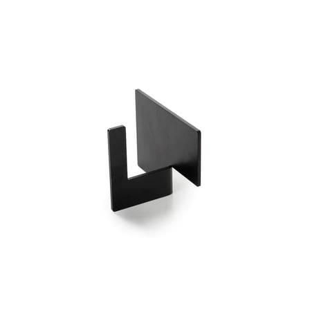 Lexroo Orret Home 2 Adet Tekli Yapışkanlı Mini Duvar Askısı – Siyah Metal Tek Askı Seti