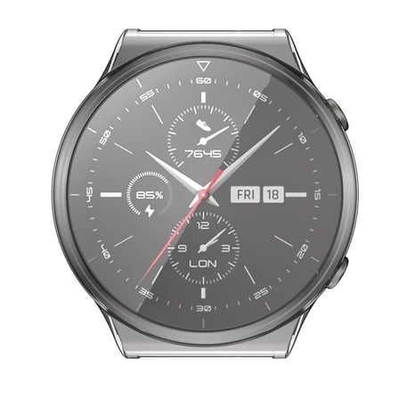 Lexroo Huawei Watch Gt 3 Pro 43mm İle Uyumlu Saat Silikon Ekran Koruyucu Şeffaf