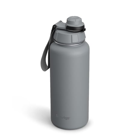 Stevig 1 Hand Leak-Proof Sızdırmaz Çelik Termos 1000 Ml Grey ST-214