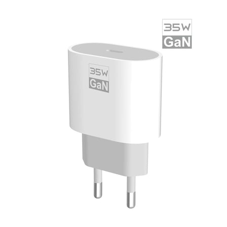 Lexroo PDAteknoloji 35 watt Type-C PD Hızlı Şarj Başlık Adaptör GaN Teknolojisi (Yerli Üretim) (35w)