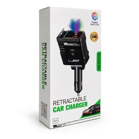 Lexroo PDAteknoloj FT608 Araç Fm Transmitter 5.3 Bluetooth Araç Kiti TF-Card Girişli Usb Type-C