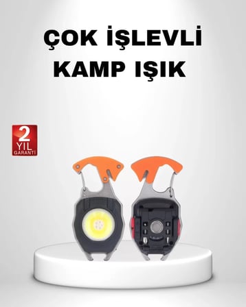 Lexroo Mini Led Anahtarlık Fener – Şişe Açacağı, Tornavida, Düdük Ve Usb Şarj Özellikli