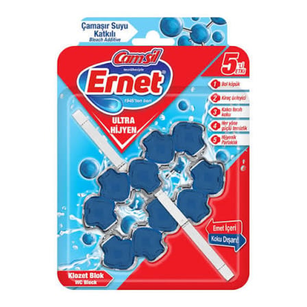 Lexroo ERNET WC KLOZET BLOK ÇAMAŞIR SULU 2 Lİ